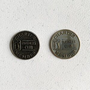 FREE PGA Partners Club Charter Member Coins